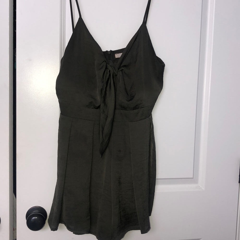 Olive Green Romper